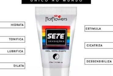 Gel Anestésico Deslizante Sete Sensações 25 gr