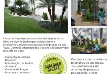 Paisagismo e Jardinagem