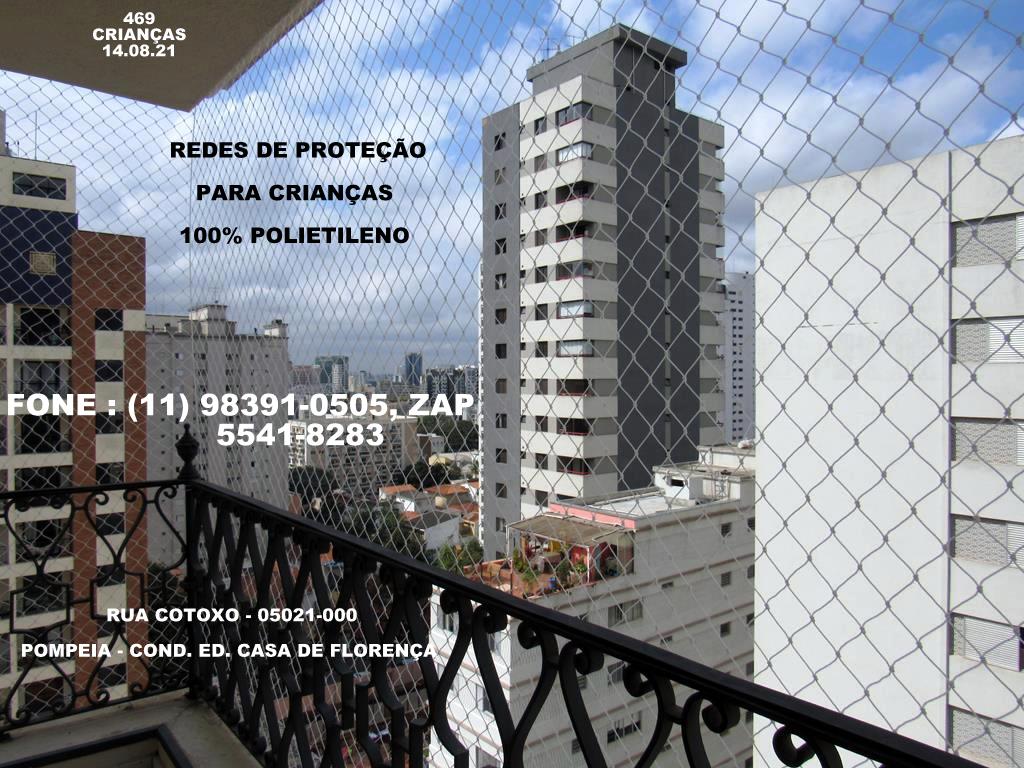 Redes de Proteção em Perdizes, Rua Cotoxo 469, (11)  5524-7412