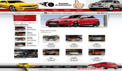 Portal Para Revenda De Veículos Automóveis Agência Carro – Script  PHP