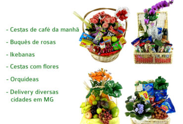 Floricultura Itaguara MG, entrega buquês, rosas, cestas café da manhã, coroa de flores