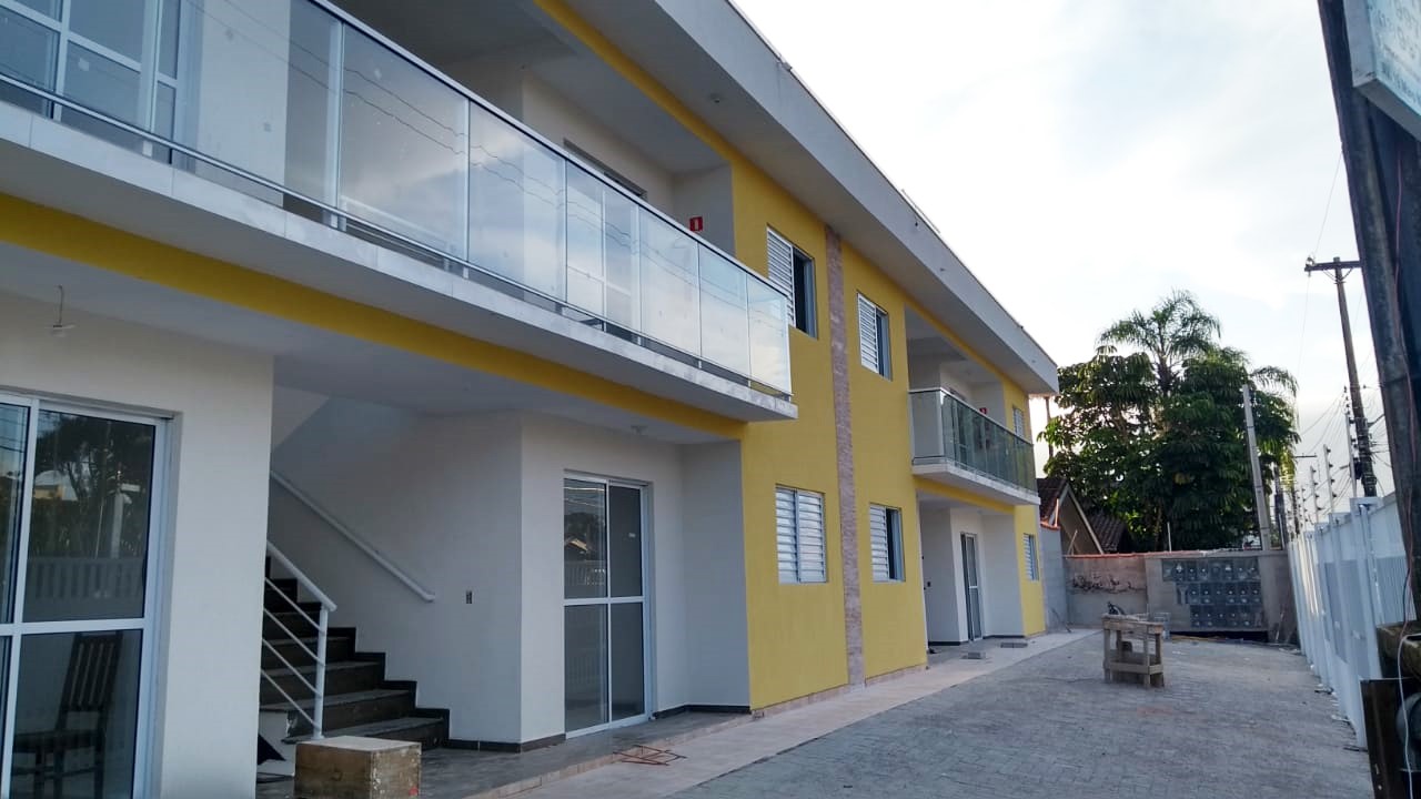 Casa Sobreposta de Világio com 2 dorms (1 suíte), Centro, Bertioga – R$ 320 mil, Cod: 986