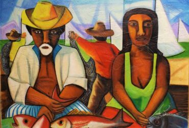 JADER CYSNEIRO TEMA PESCADOR MEDIDA 50X70