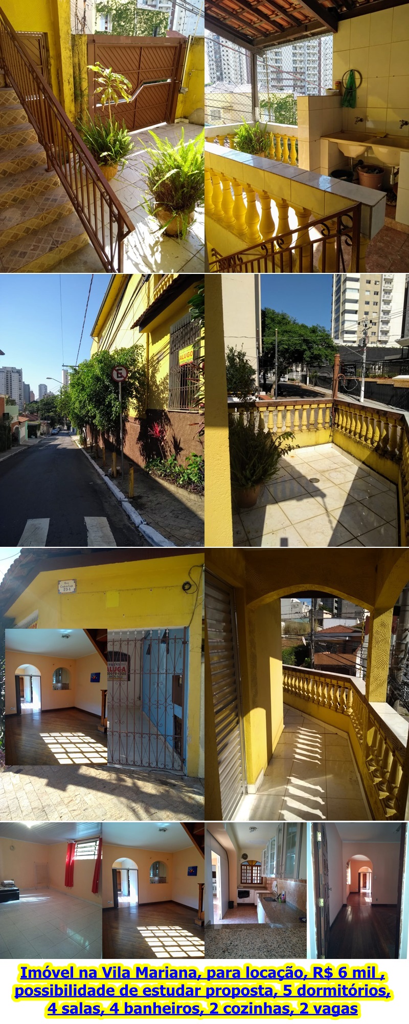 SOBRADO COMERCIAL E/OU RESIDENCIAL NO VILA MARIANA