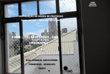 Redes de Proteção em Pinheiros, (11)  5524-7412